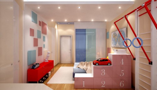 Ремонт детской комнаты своими руками: потолок, стены и пол в фото